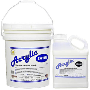 Lifeline Acrylic Interior Clear - Log Home Center