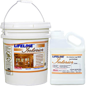 Lifeline Interior - Log Home Center