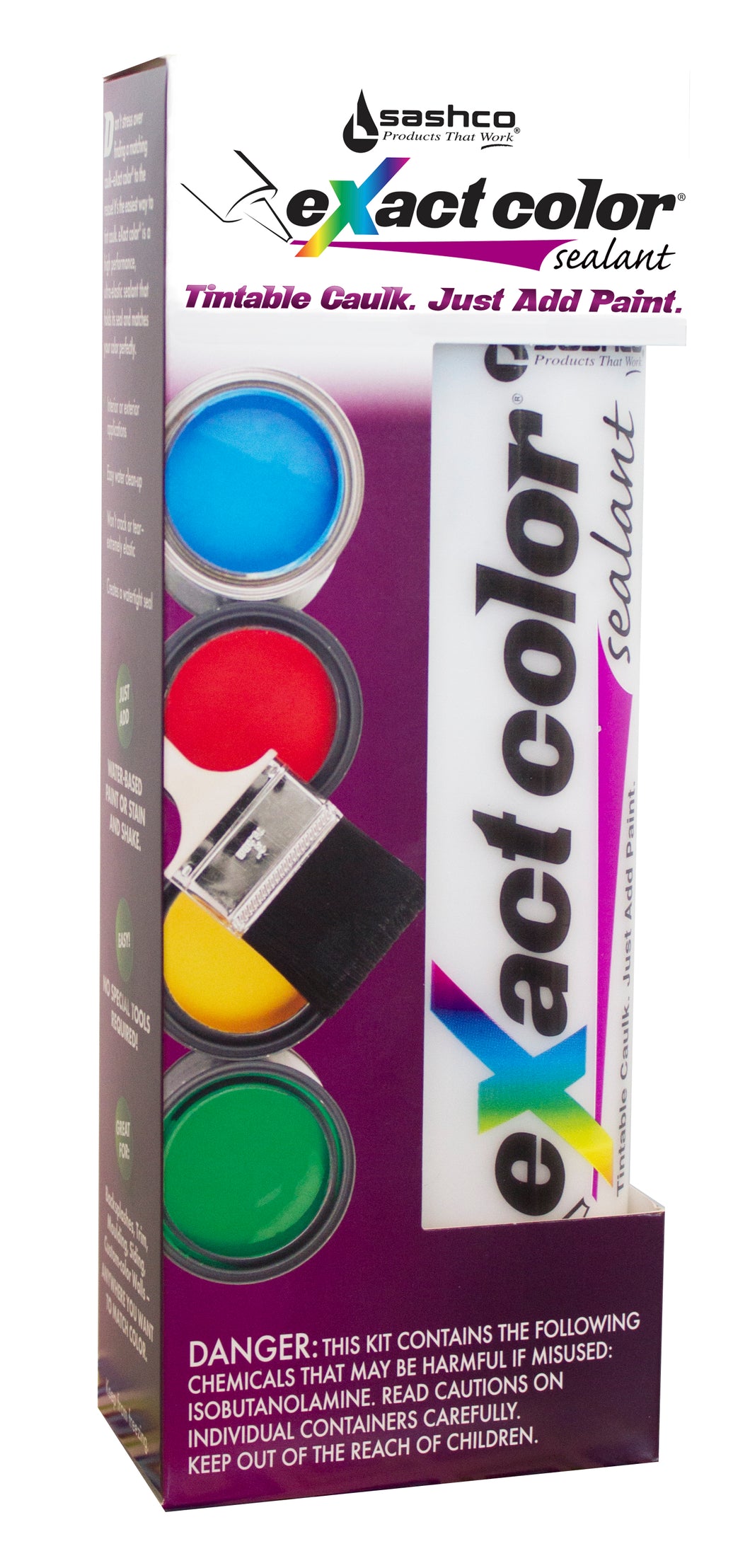Sashco eXact Color Tintable Caulk