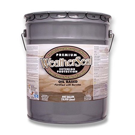 Continental Products WeatherSeal Premium Exterior Wood Stain and Sealant